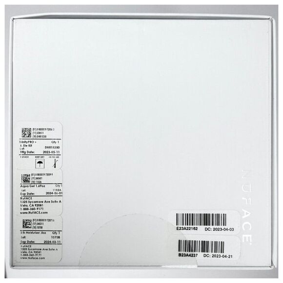 Nuface Trinity+ Pro w/Effective Lip & Eye Attachment, New/Factory Sealed - Picture 8 of 9